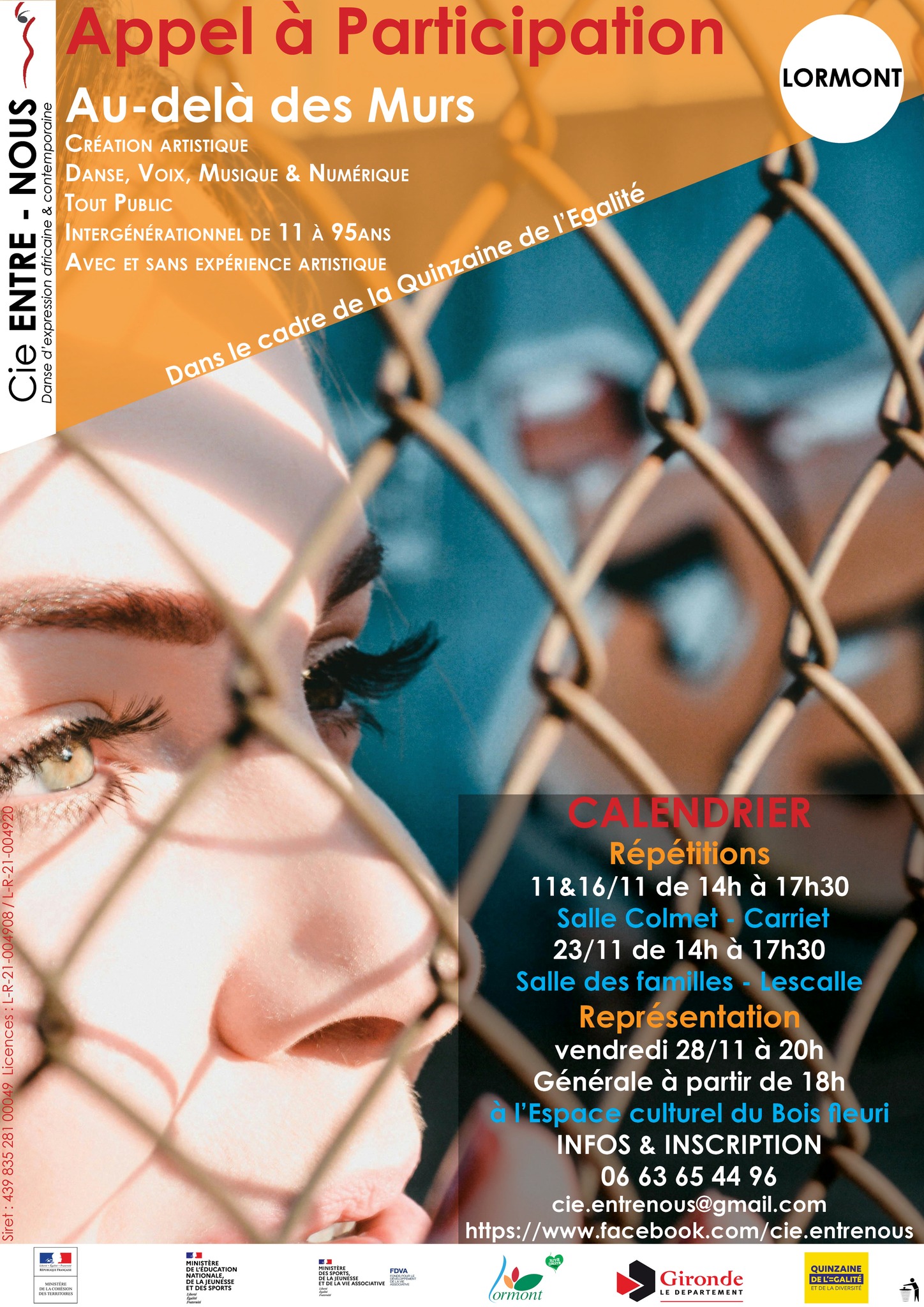 Appel à projet Frontières