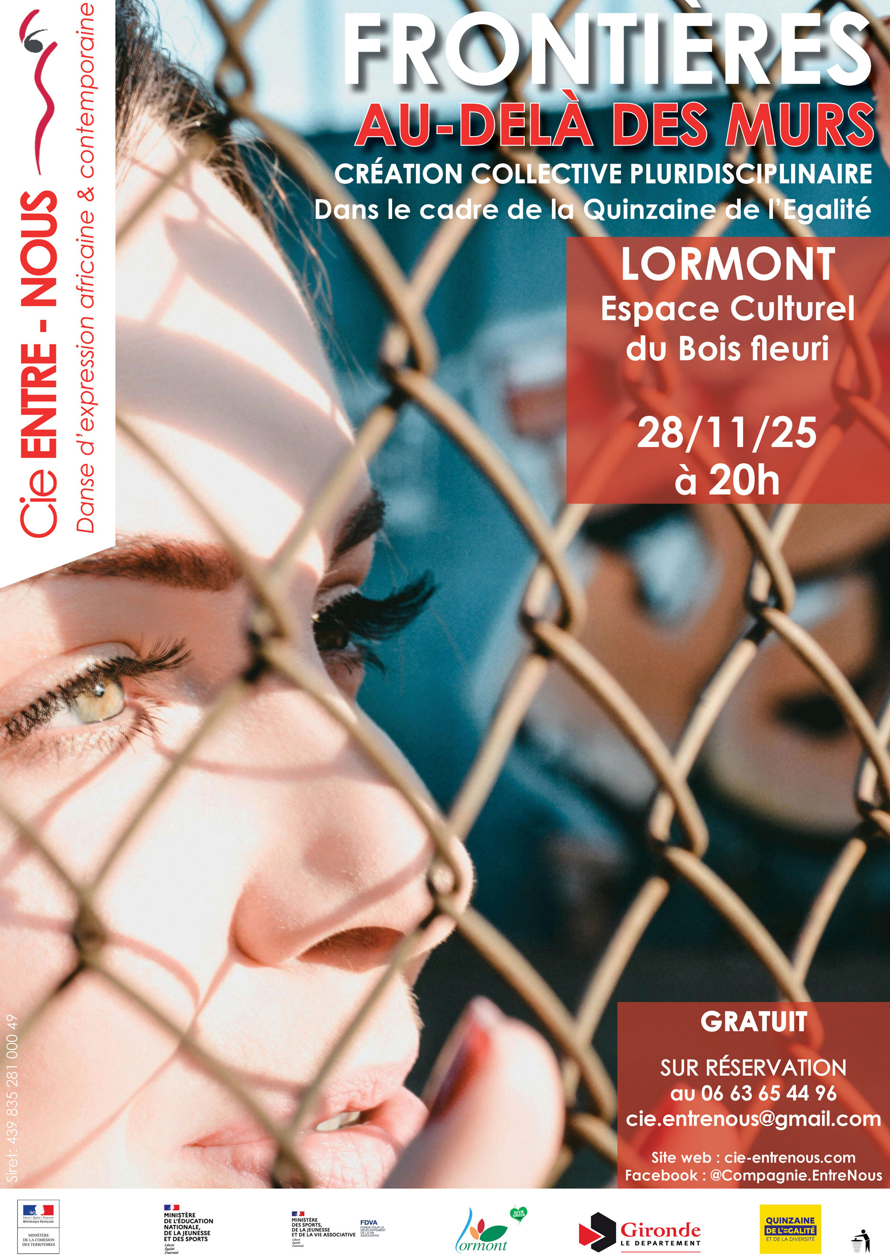 Frontières Au delà des Murs ( Quinzaine de l'égalité )